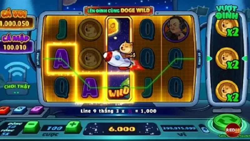 Trong game To The Moon Rikvip, người chơi nên tận dụng vòng quay vượt đỉnh săn Jackpot